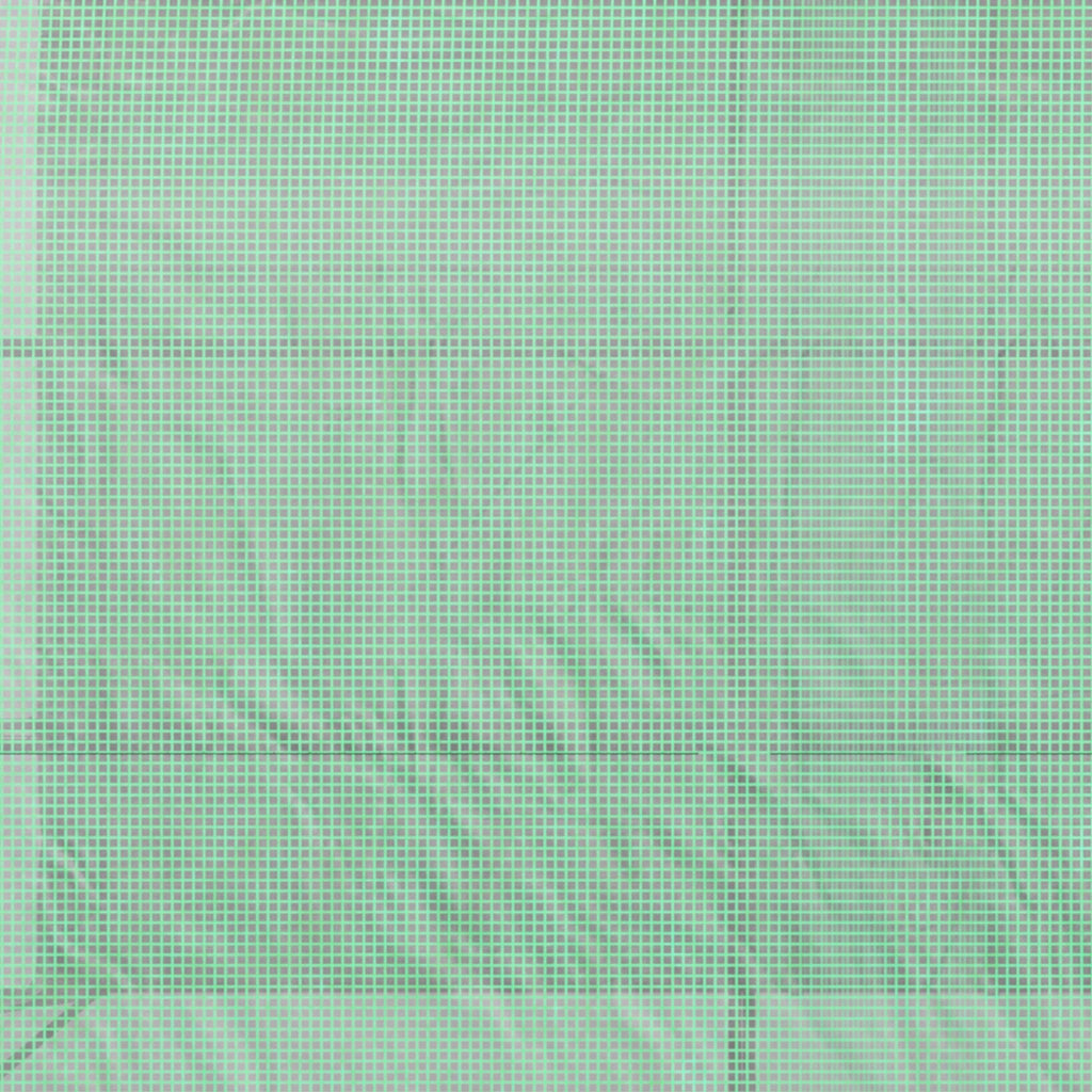 Serra a tunnel con 6 ripiani e finestra 300x150x213 cm