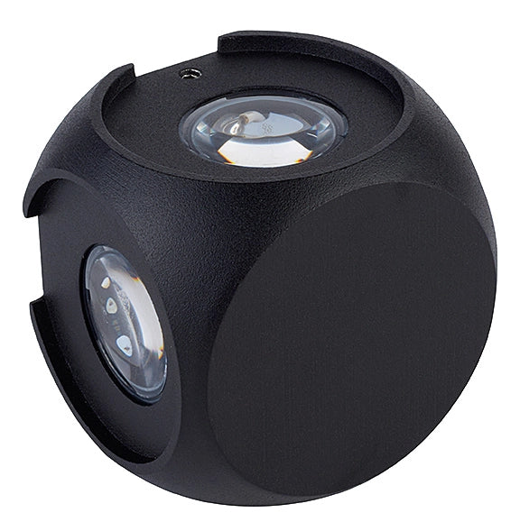 Rory Applique Led Nero 4X1W 4000K - Bellotti