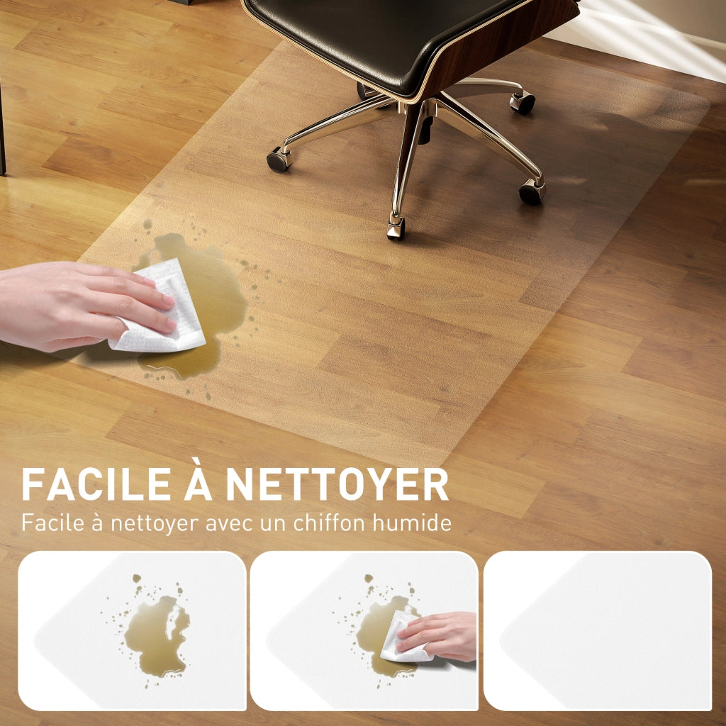 Tappeto per sedia da ufficio ¨C zephmum ¨C 100x150cm trasparente