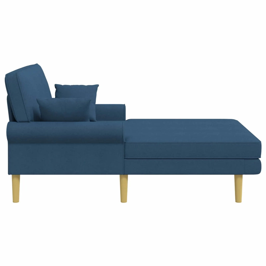 Chaise longue Blu Tessuto 42048089