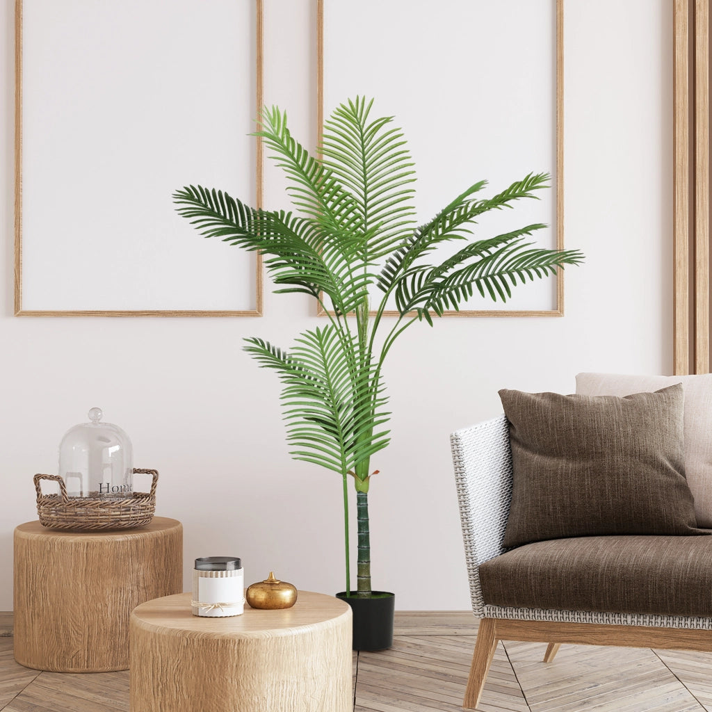 Palma Areca Finta ¨C Minimal ¨C Verde 150 cm con Vaso