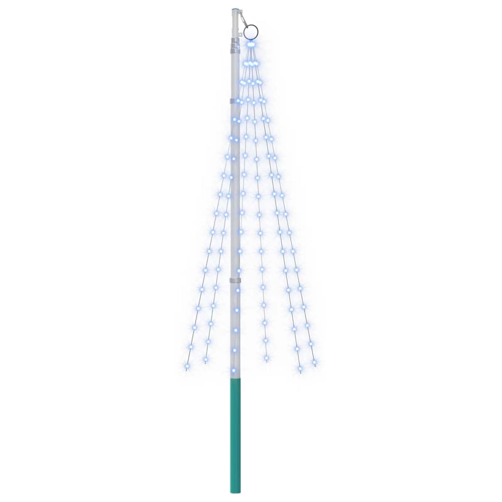 Luci per albero di Natale con picchetti e asta per bandiera 3468881