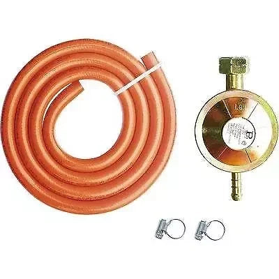 KIT REGOLATORE BOMBOLA GAS GPL TUBO + REGOLATORE FASCETTE TARATURA FISSA PROJECT