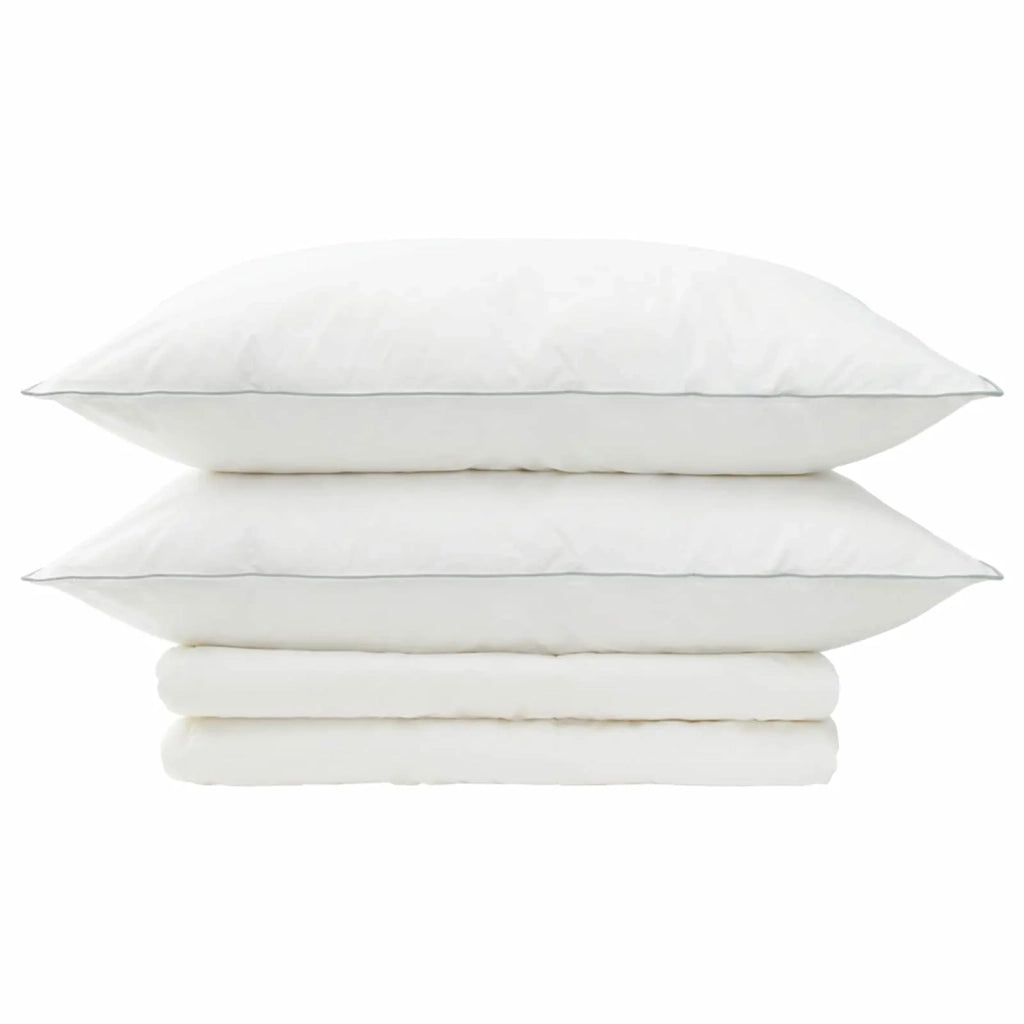 Set di piumone e cuscini 3 pcs 135x220 cm Estate 140 GSM Lana 3441202
