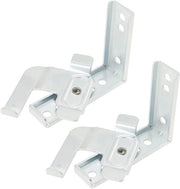 Set di 2 Scharnieri in Metallo per Tende a Velo