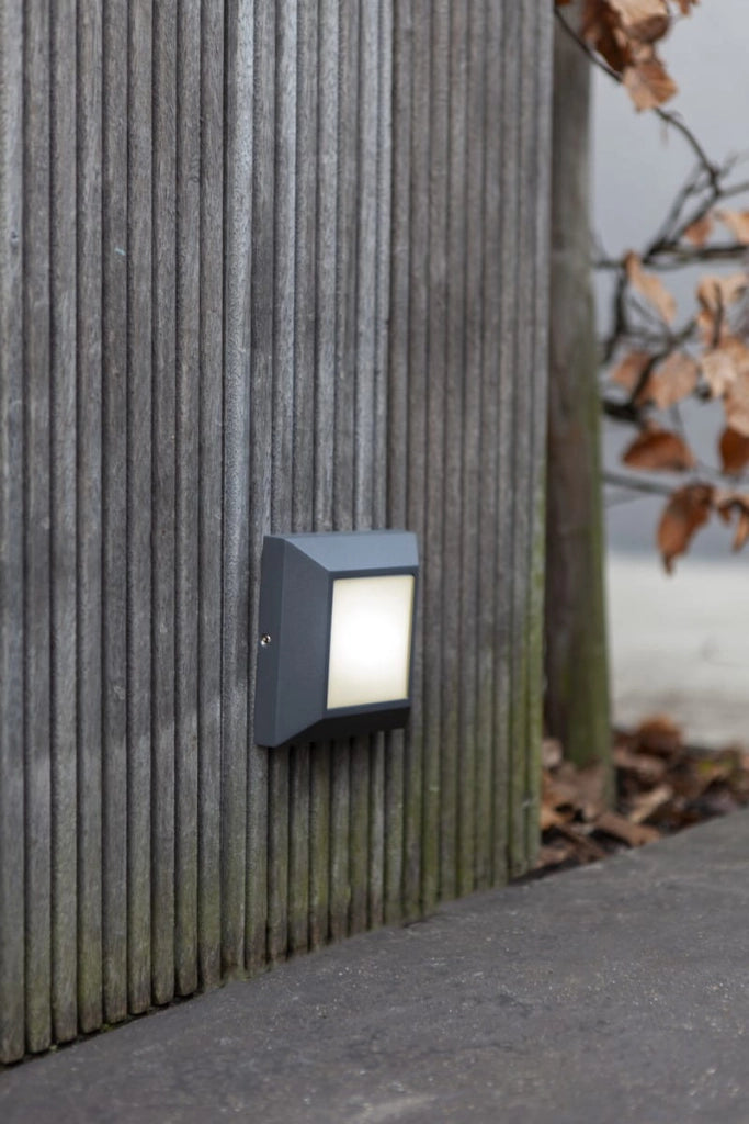 Applique esterna HELENA LED 4W IP54 antracite Lutec