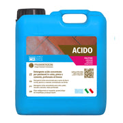 Detergente acido concentrato profumato per pavimenti da 5 lt acido