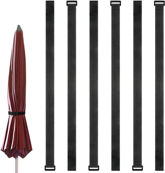 Righe di Parasole Adattabili - Accessori Patio Riciclabili - 6 pezzi