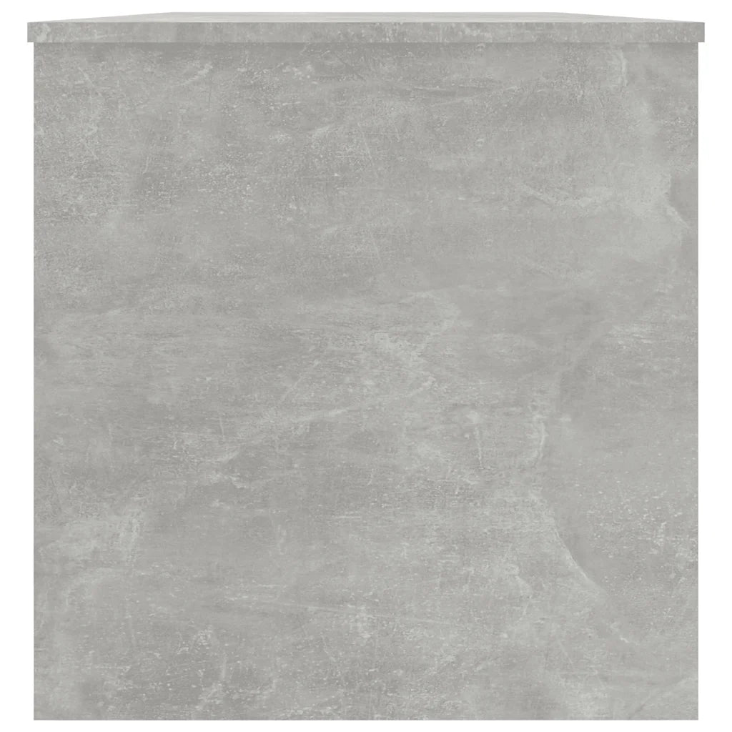 Tavolino Salotto Grigio Cemento 102x50x52,5cm Legno Multistrato 809651