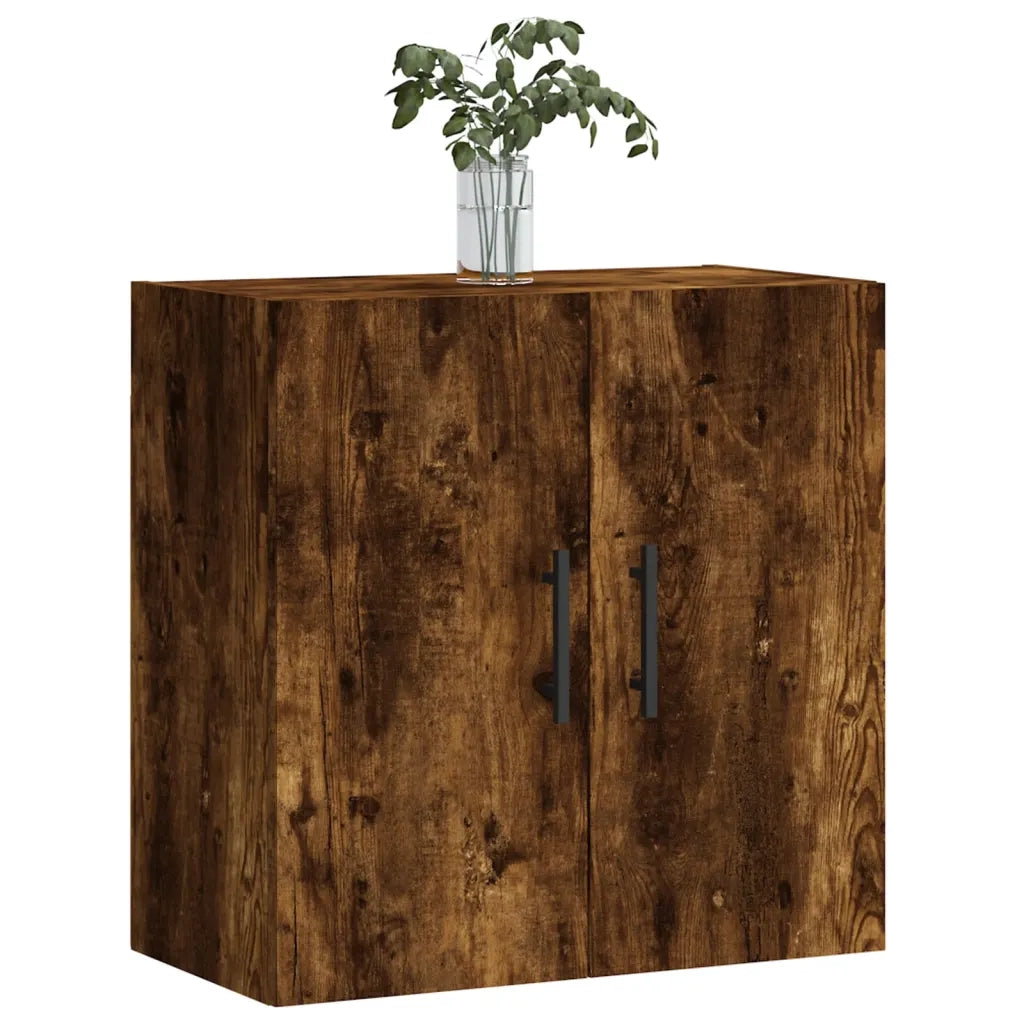 Armadietto a Muro Rovere Fumo 60x31x60 cm in Legno Multistrato 829993