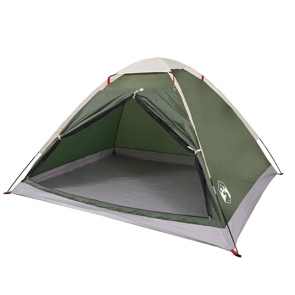 Tenda da campeggio | Tenda da campo a Cupola per 2 Persone Verde Impermeabile