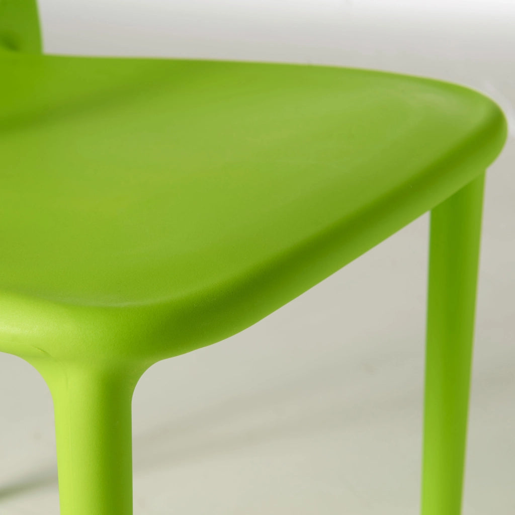 Oviala - Sedia da giardino in plastica verde