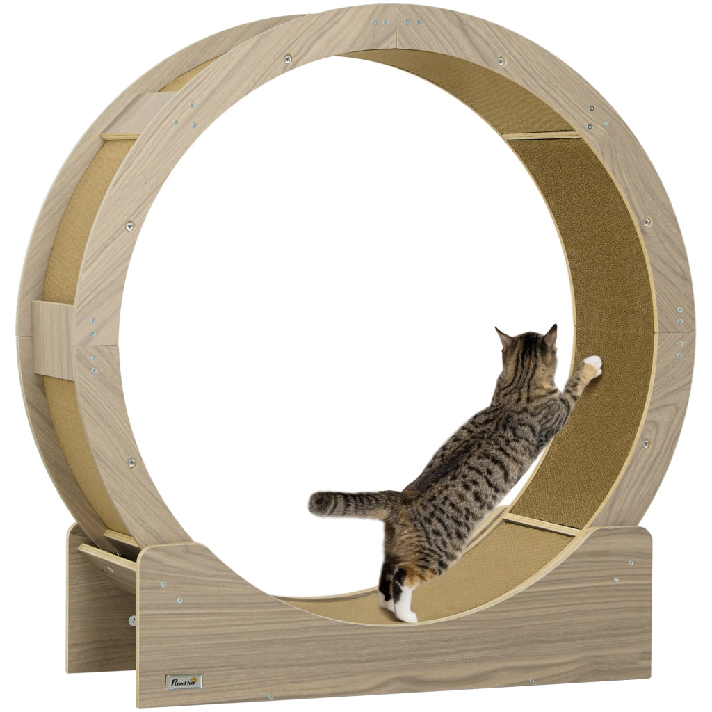 Ruota per Gatto ¨C Minimal ¨C Marrone 91 cm