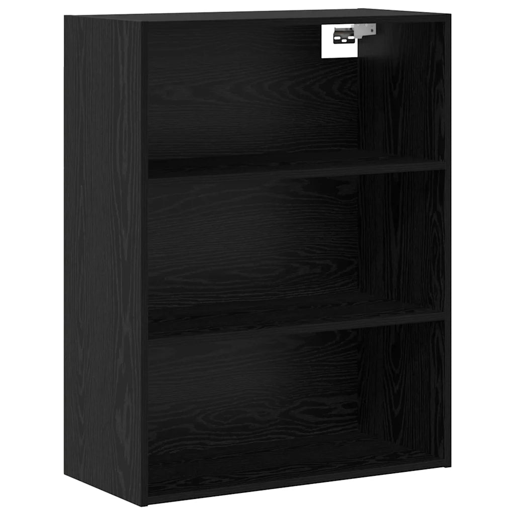 Credenza | Madia | Buffet da pranzo | Armadio da pranzo Rovere Nero 69,5 x 34 x 180 cm