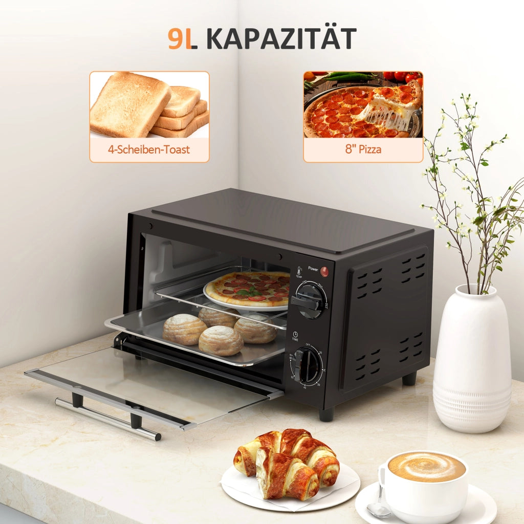 Forno Mini ¨C Minimal ¨C 9L Nero