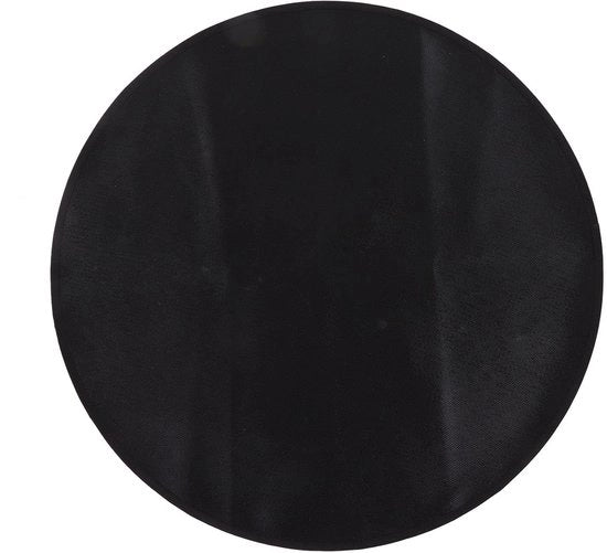 Mat Grill Vuurvast per Terrazza - Barbecue Mat - Lavabile - Riciclabile - Mat Grill Ronde - 60 Cm di Diametro - Protezione per Terrazza