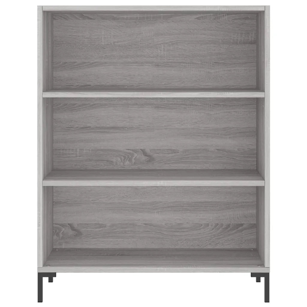 Credenza | Madia | Buffet da pranzo | Armadio da pranzo Grigio Sonoma 69,5x34x180 cm in Legno Multistrato