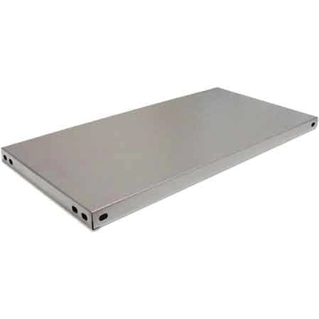 RIPIANO UNIFICATO 50x80 cm (2 rinforzi) - portata 210 kg - 5 pezzi- PRO. METAL