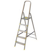 Scala Domestica in Alluminio Simply-Dom a 5 Gradini Portata 150 kg EN 131