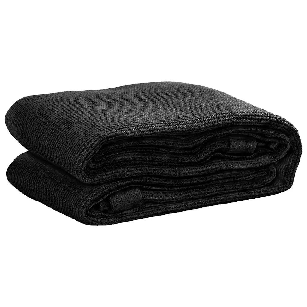 Tappeto da Tenda 400x500 cm Nero 310792