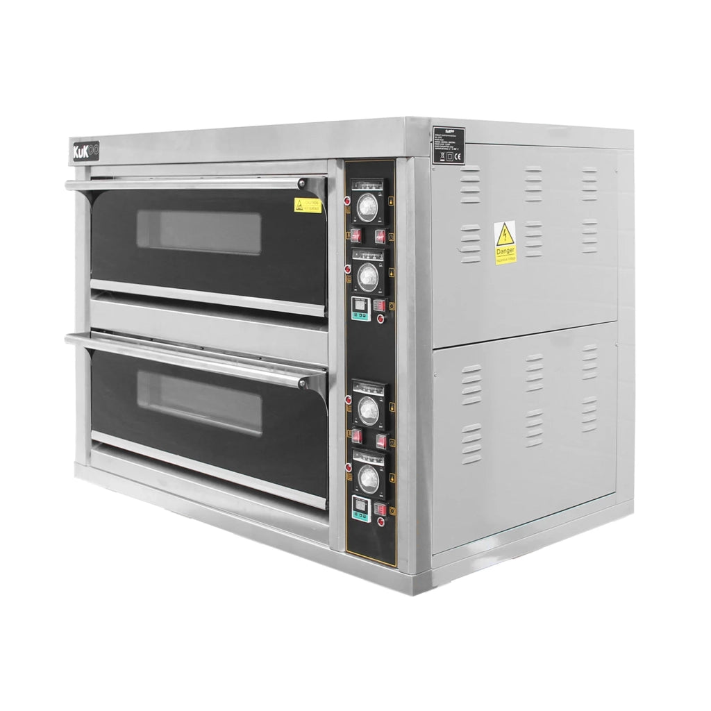 Forno a Convezione KuKoo 300°C Elettrico da Banco con Timer e Doppia Ventola
