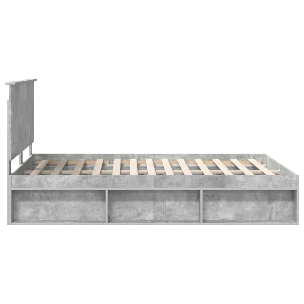 Struttura del letto-Giroletto-Rete del Letto Calcestruzzo 140 x 200 cm Pino massello 607949