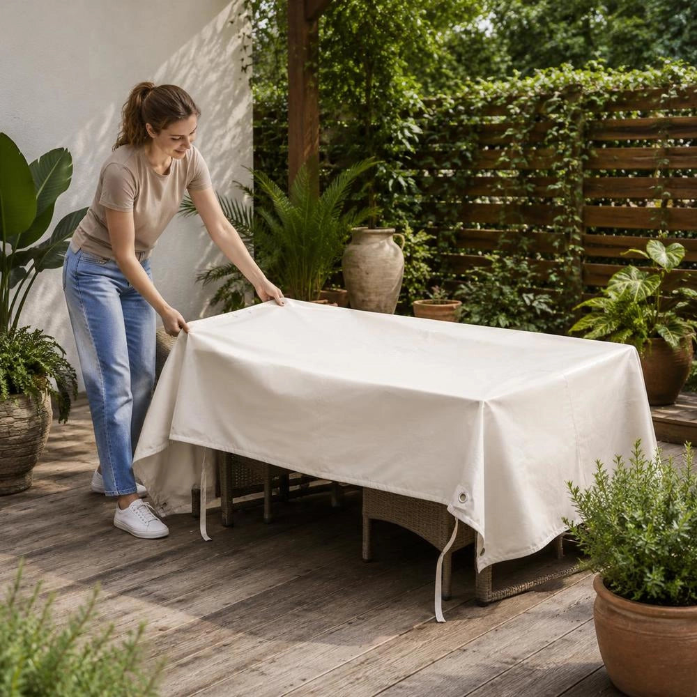 Tarpaulin 650 G/square Meter 4x8 M White