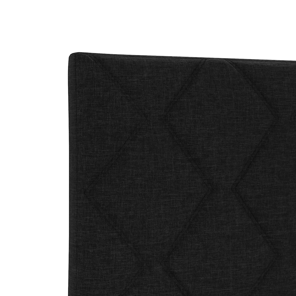 Testiera | Testata Nero 90 cm Tessuto