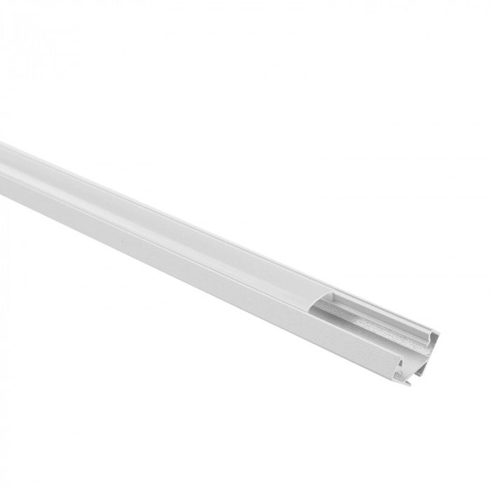 Profilo angolare LED R01 1m bianco diffusore opale Ecolight