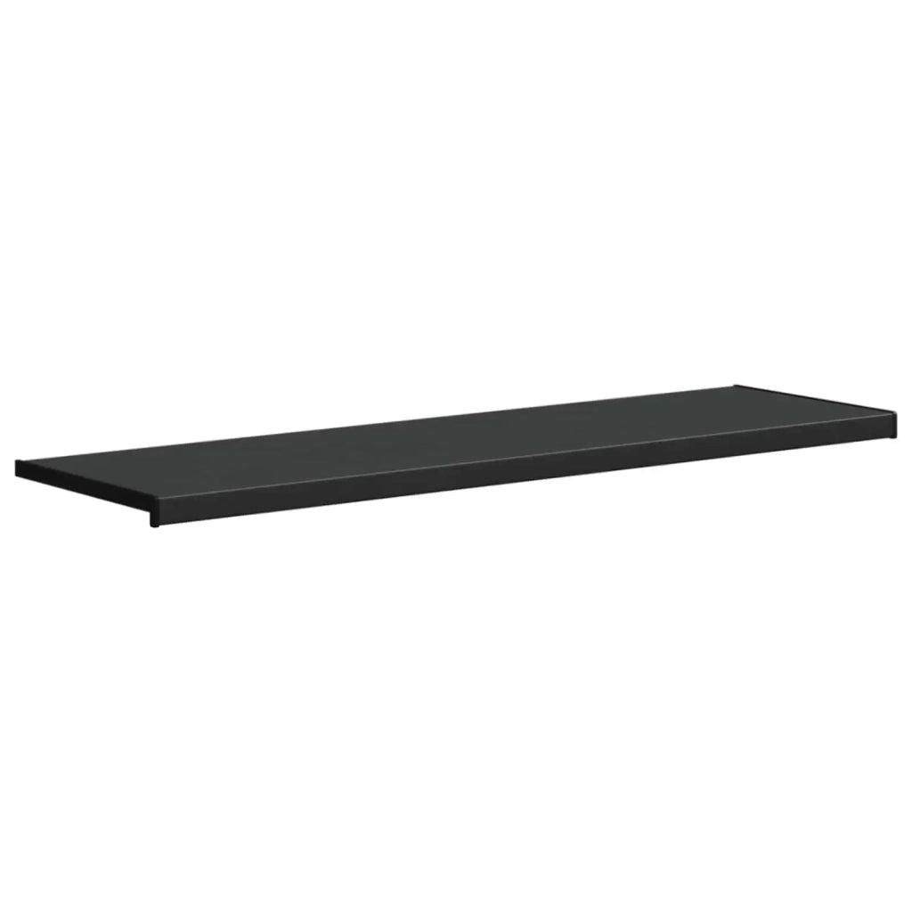 Soglia della Finestra Nero con Venature del Legno PVC 42046873