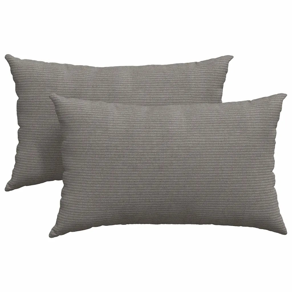 Cuscini da Divano 2 pcs Grigio chiaro 50 x 30 cm 42013645
