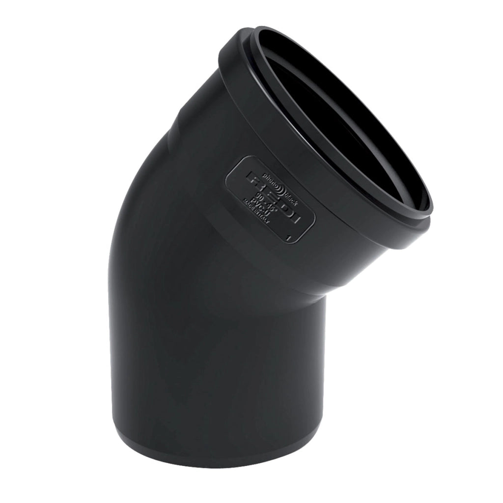 CURVA PHONO BLACK 30  ° MF- Diam. 125 mm- NICOL- pezzi 1