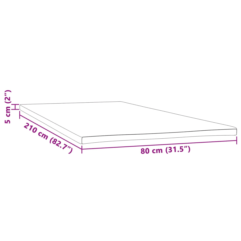 Coprimaterasso 80x210x5 cm 4103489