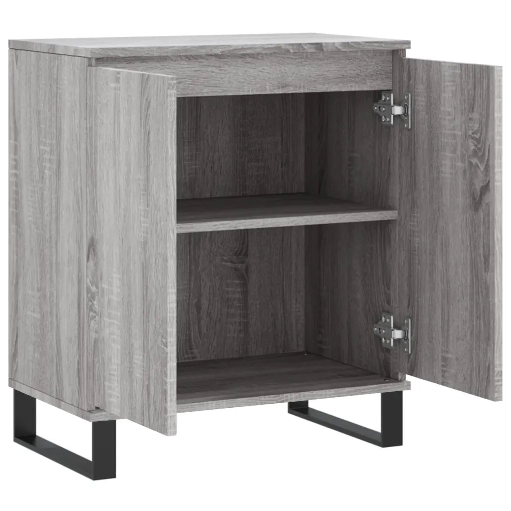 Credenza Grigio Sonoma 60x35x70 cm in Legno Multistrato 827170
