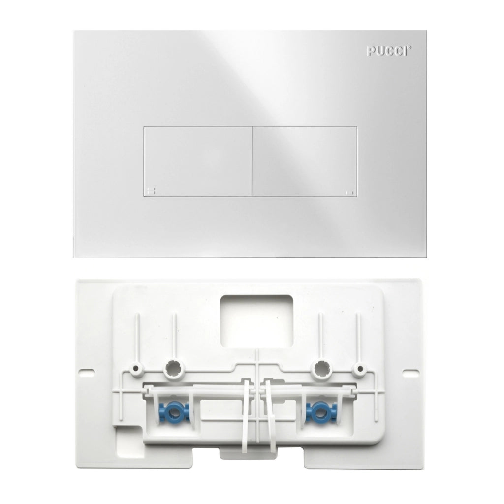 KIT RINNOVA 2014 PLACCA LINEA BIANCA + SPORTELLO ECO- Bianca- PUCCI- pezzi 1