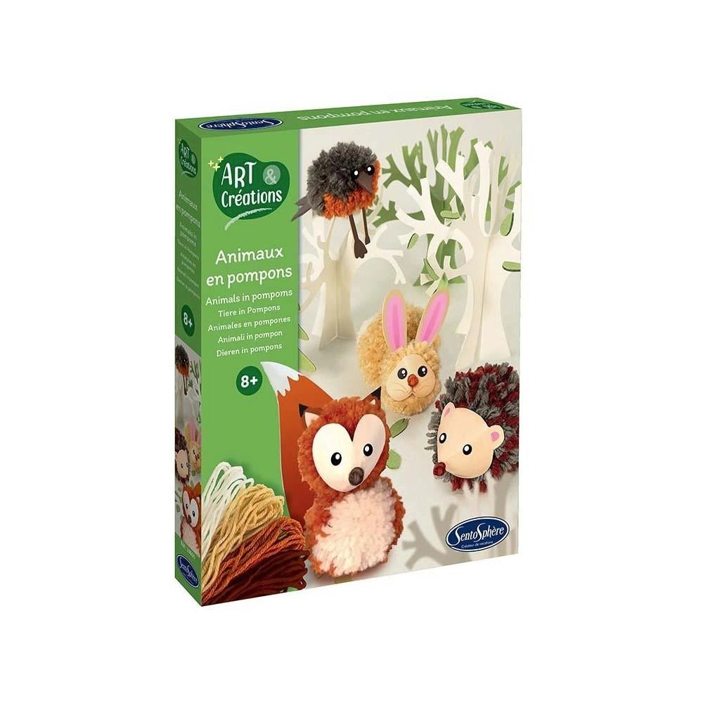 Sentosphere - Art & Creations - Animaux en Pompons