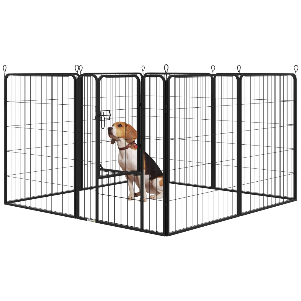 Recinto per animali modulabile ¨C Minimal ¨C 80x100 cm nero