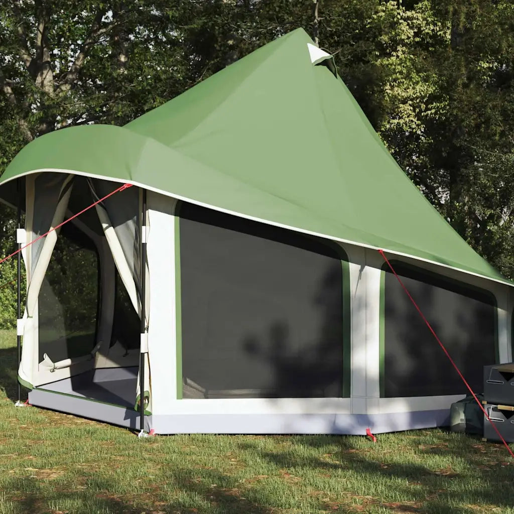 Tenda Tipi con tetto Verde 404 x 370 x 270 cm taffet¨¤