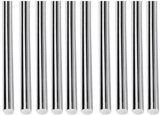 Raccordi a T di Acciaio Inox - 10 Pezzi - Acciaio Inossidabile 304 - Industria Edile - Adatto per Auto Nave Aereo - 4mmx60mm