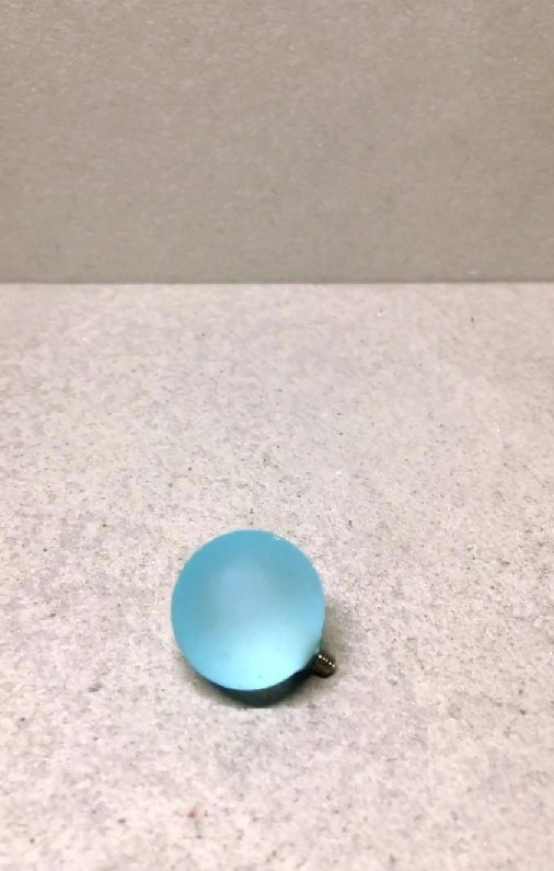 Sfera Vetro Echo Azzurro Set 5 Pezzi - Capannoli
