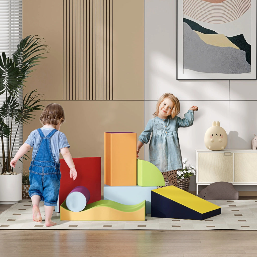 Set Moduli Motricit¨¤ 7 Pezzi ¨C Xylo ¨C Schiuma EPE Multicolore per Bambini
