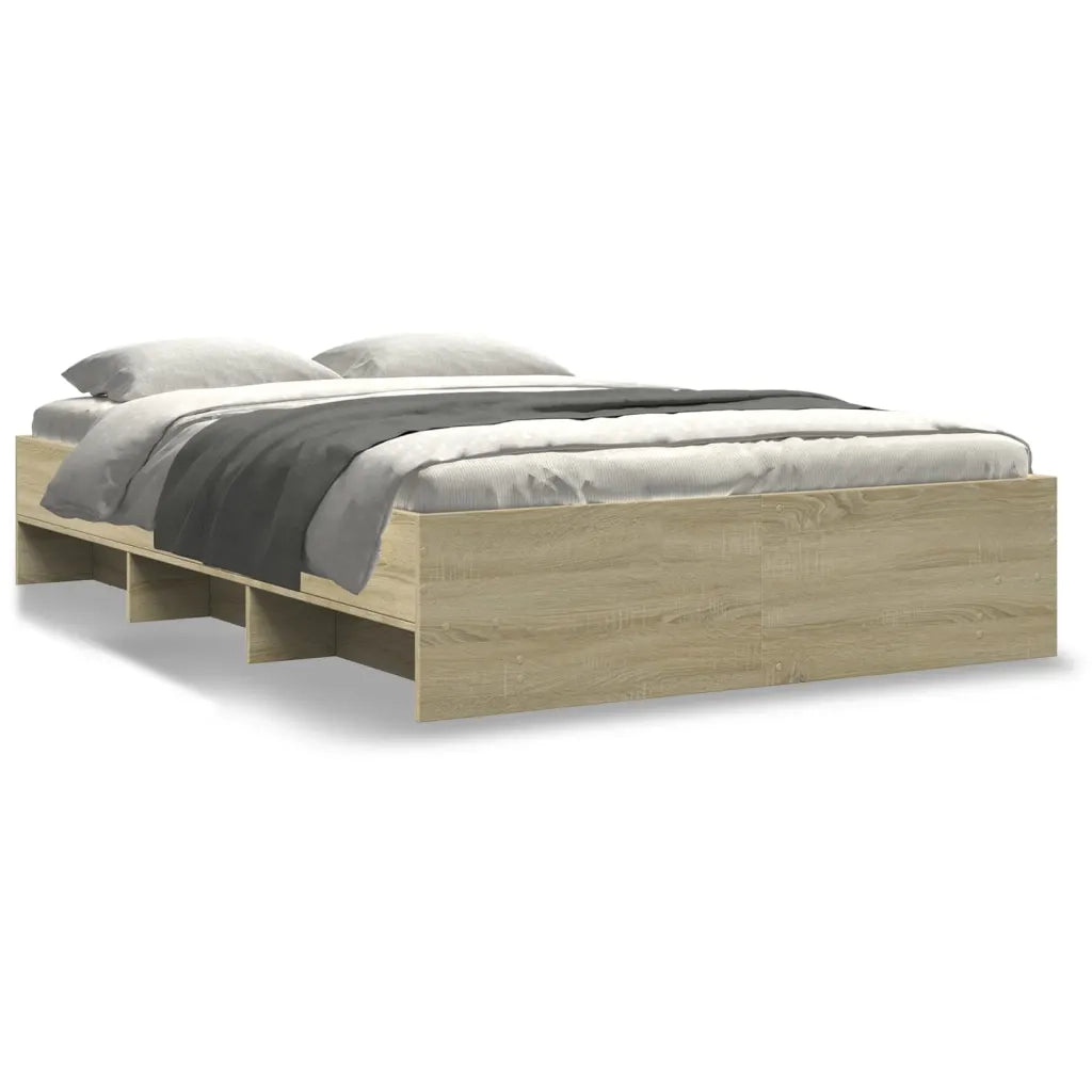 Giroletto senza Materasso Rovere Sonoma 120x190cm in Truciolato 3295697