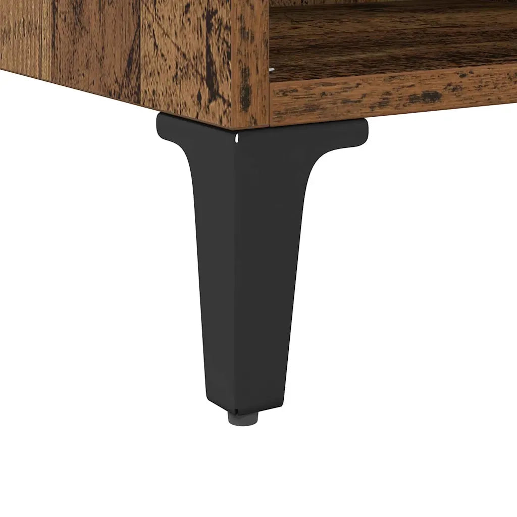 Set mobile TV Montaggio a parete Marrone Legno ingegnerizzato