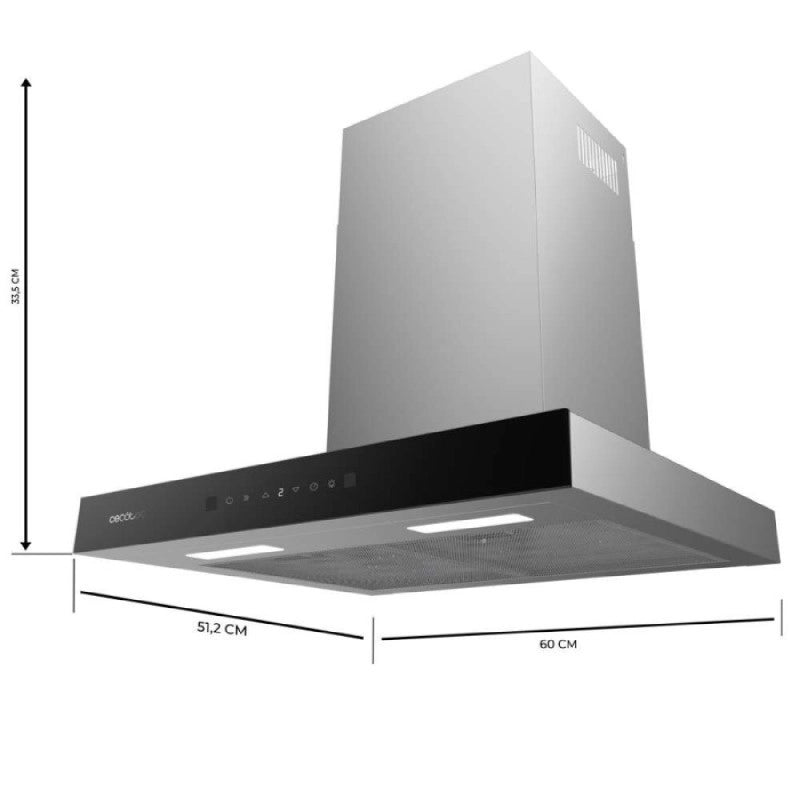 CECOTEC 02880 - Bolero Flux TT 605500 Glass Black A++