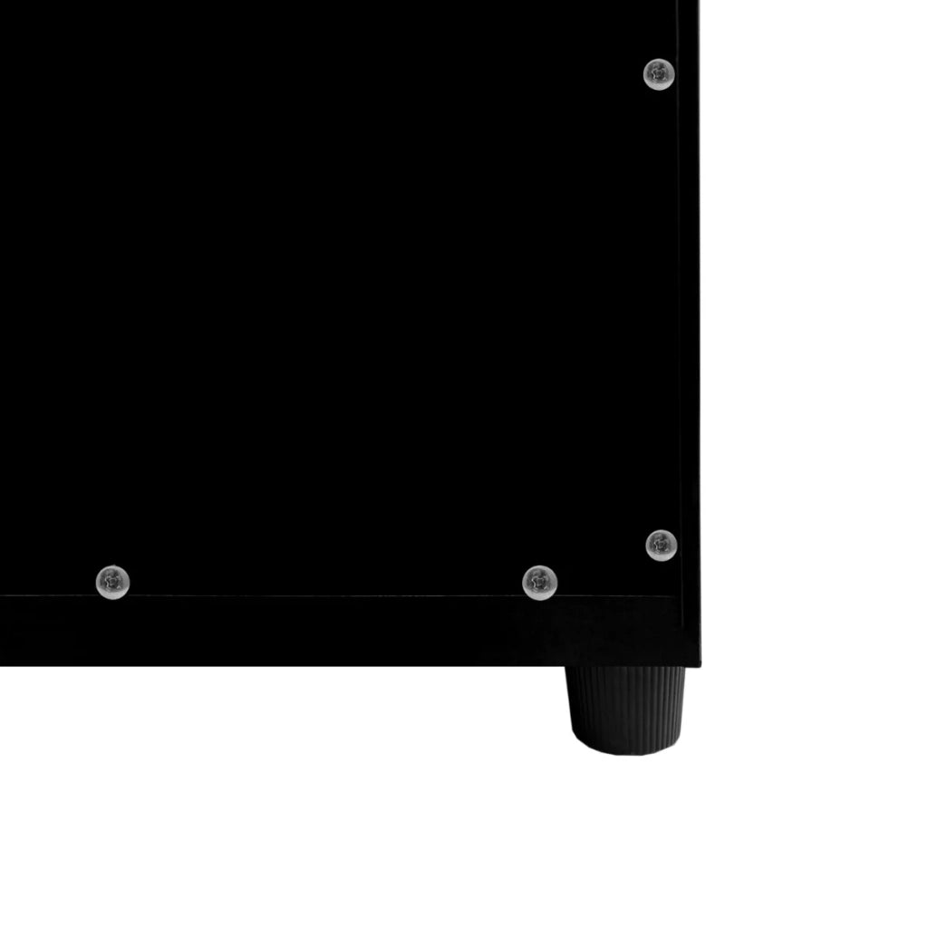 Scaldasalviette Elettrico Bagno con Termostato Termoarredo Calorifero - Nero