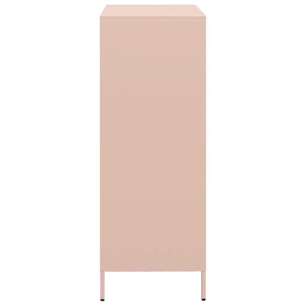 Credenza Rosa 68x39x103,5 cm in Acciaio 851407