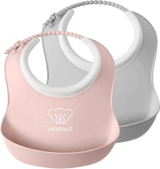 Mini lastre di compensato grigio pastello - rosa 2 pezzi