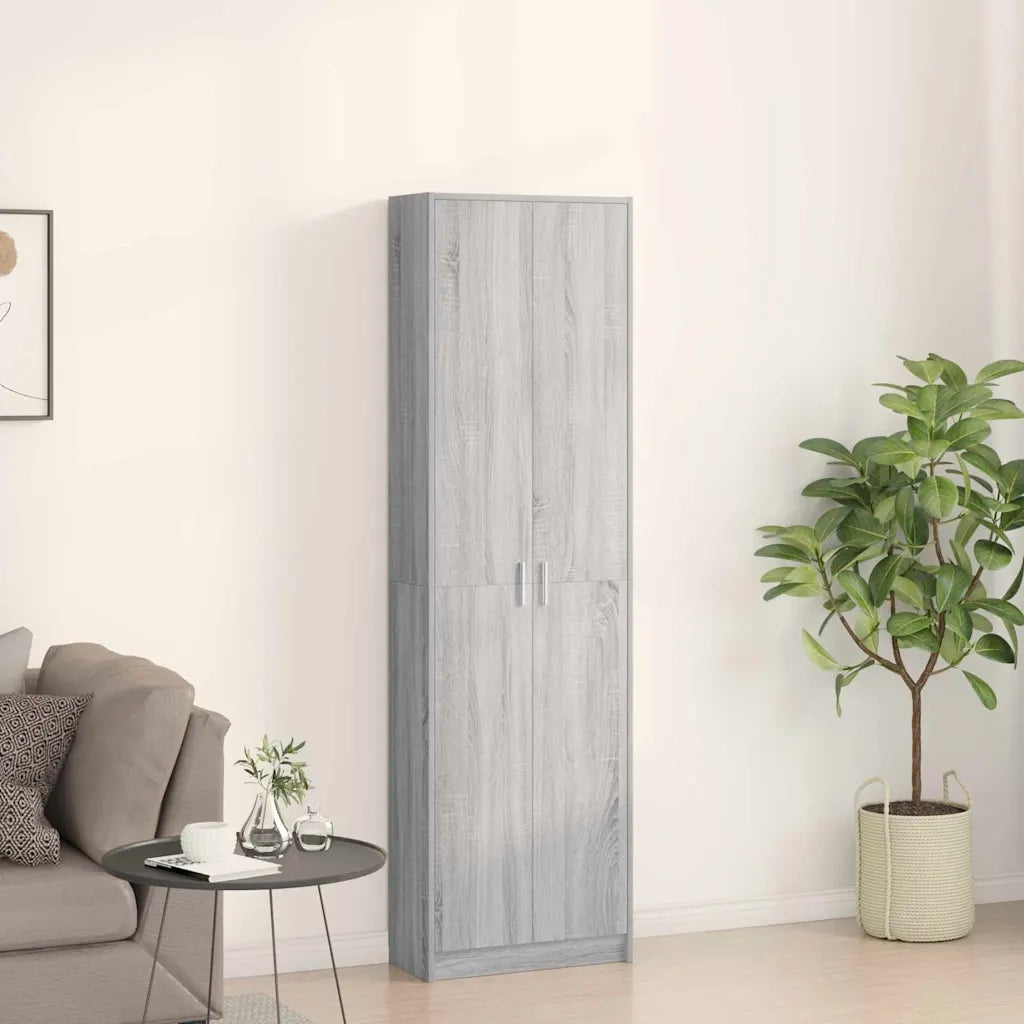 Guardaroba Grigio Sonoma 55 x 25 x 189 cm Legno multistrato 3334013