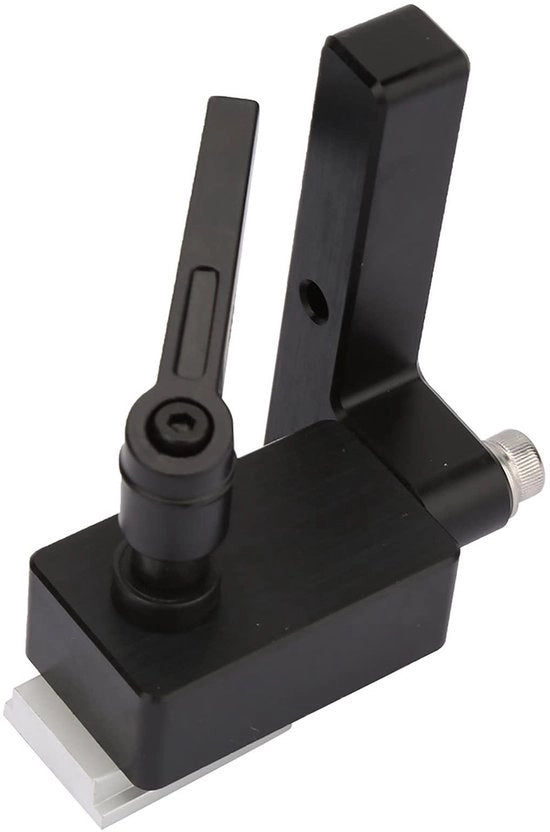 Blocco T-Track per precisione 30mm - Limite per lavorazione del legno - Gadget per falegnameria - Accessori per bricolage - Qualità professionale - Blocco di lavorazione del legno con precisione T-Track 30mm