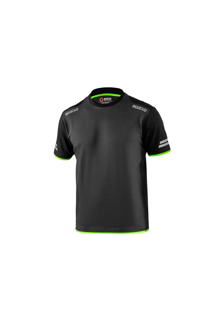 T Shirt da Lavoro Tucson Tg.m Grigio Verde Sparco